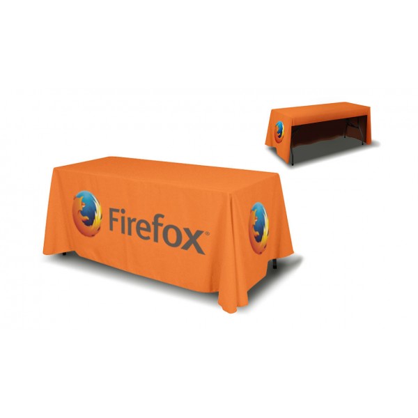 Custom Table Throw Cover 3 Sides